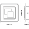 Avide Wall Design Oyster Miran Mini 3 Switch
