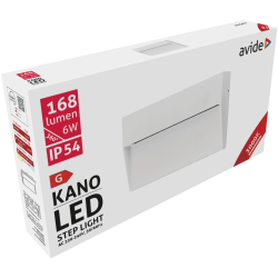 Avide Outdoor Stair Light Kano LED 6W Warm 3000K IP54 18cm