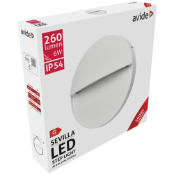 Avide Outdoor Stair Light Sevilla LED 6W Warm 3000K IP54 16cm
